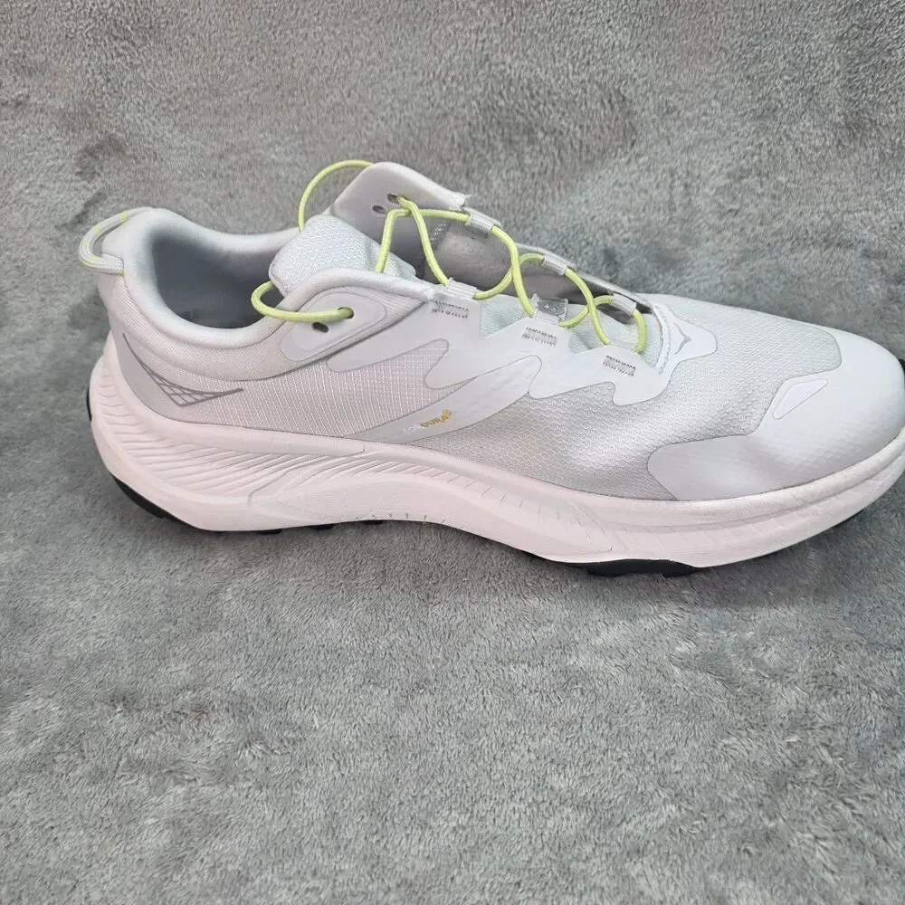 Hoka One One W Transport Wide Mist Lime Gray White 1164371 CRYS Size 9.5D